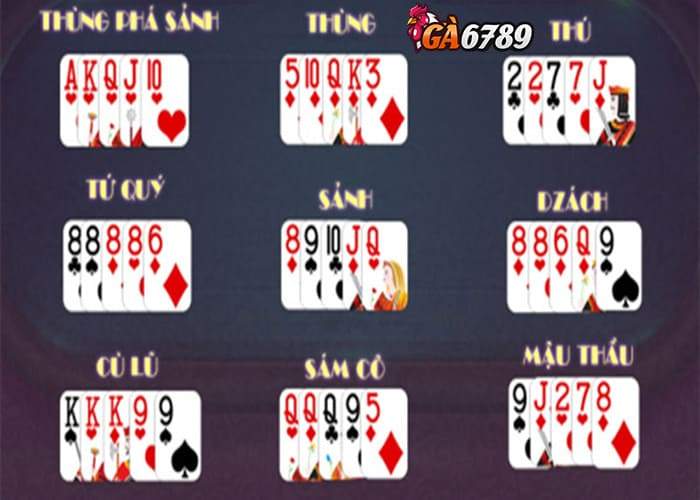 Các bộ bài trong Mậu Binh Online Các bộ bài trong Mậu Binh Online